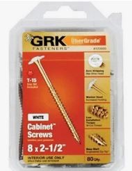 GRK 8 X 1-1/2 CABINET SCREWS