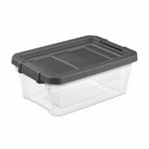 Sterilite Stacker Box | 16 quart | Clear