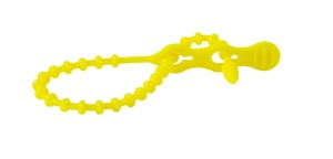 TIE BEADLE 8IN 70LB YELLOW