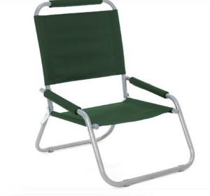 Seasonal Trends F2S018-GREEN Beach Chair Steel Frame, 18.1" x 23"