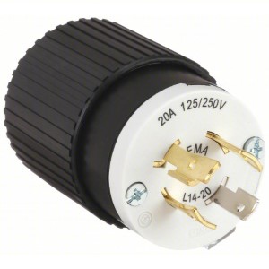 CW LOCKING PLUG MALE #L630P