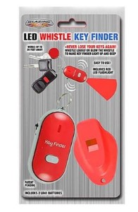 SS LED WHISTLE KEY FINDER
