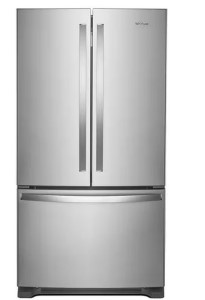 Whirlpool 25.2 cu. ft. French Door Refrigerator | Stainless Steel