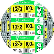 WIRE 12-2 UF 100FT