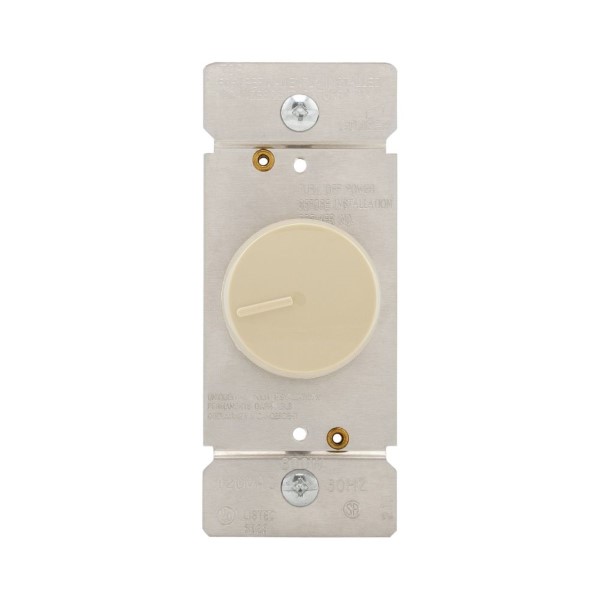 CW DIMMER ROTARY 120V PRESE