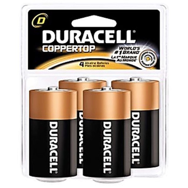 DURACELL  BATTERY COPPERTOP 9V