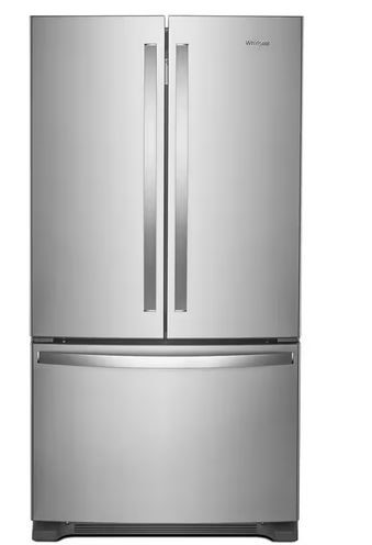 Whirlpool 25.2 cu. ft. French Door Refrigerator | Stainless Steel