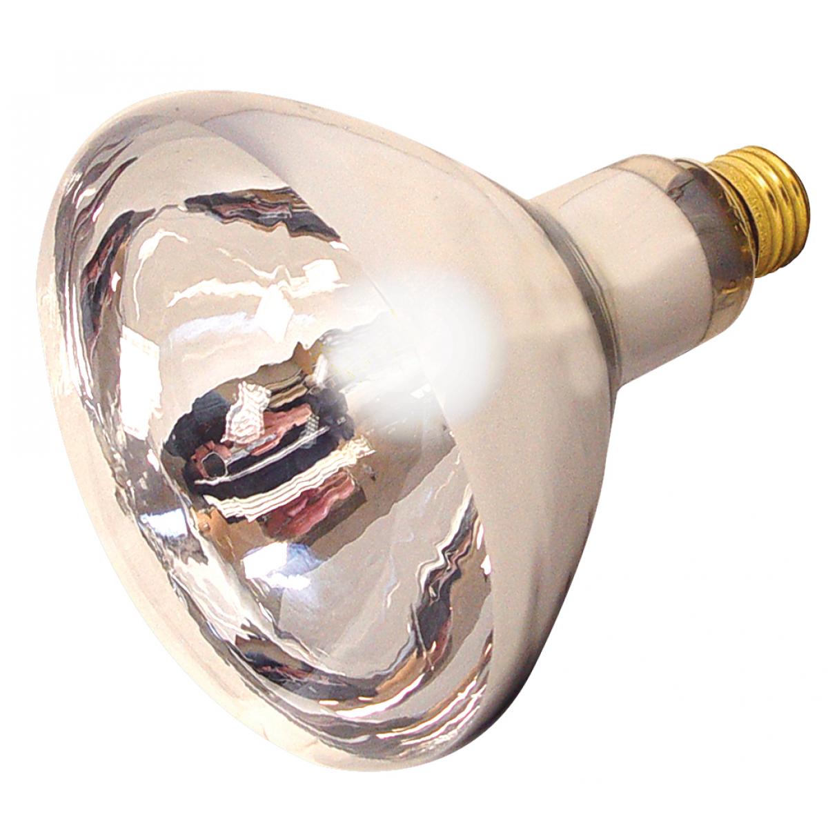 BULB HEAT LAMP 125W BR40 CLEAR