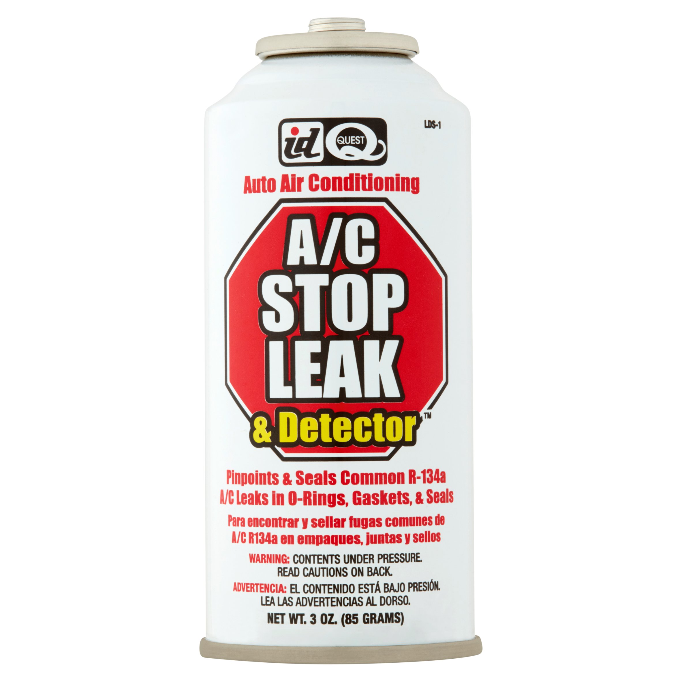 IDQ LDS-1 Leak Detector and Sealer, Ethereal Odor, Red, 3 oz Aerosol Can