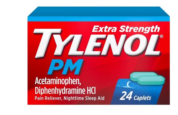 TYLENOL ES PM CAPS 24S