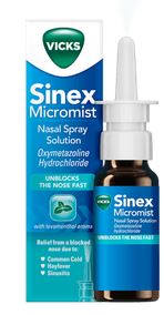 VICKS SINEX SEVERE ORG MIST 15ML