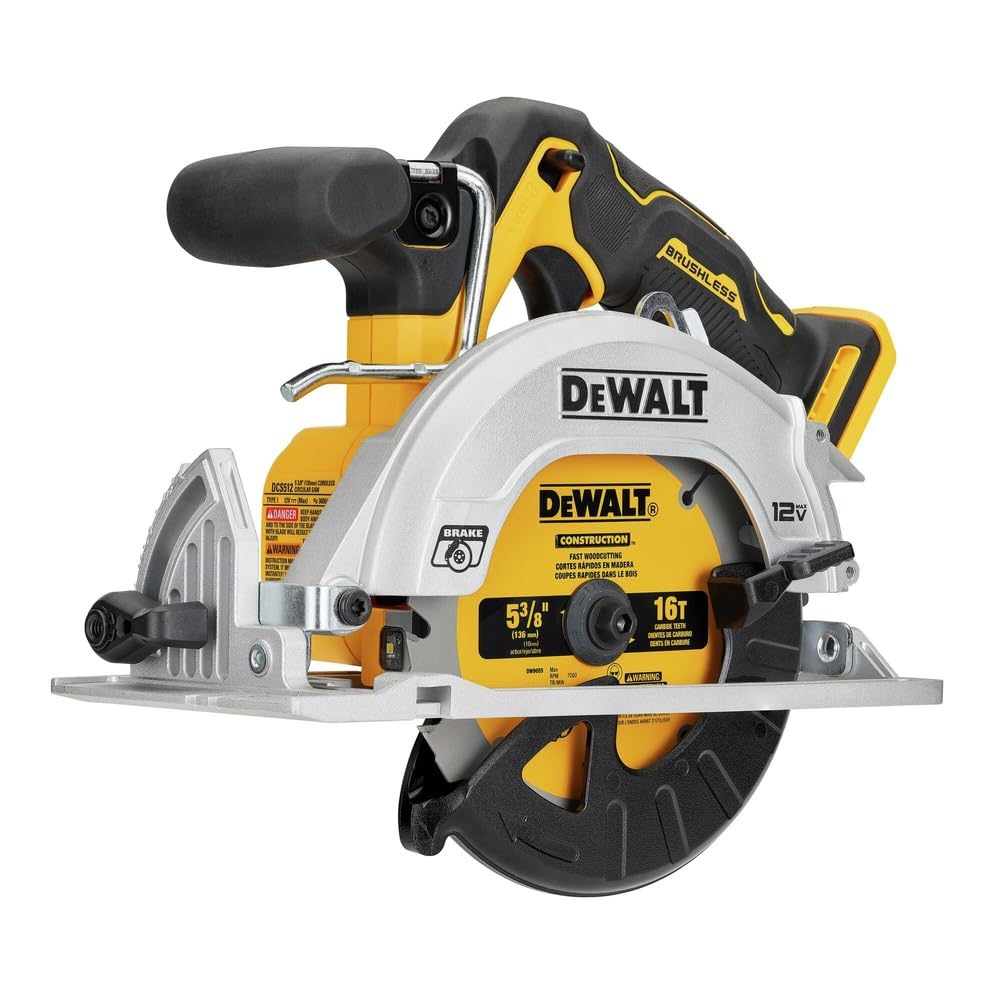 DEWALT XTREME 12V MAX* 5-3/8 in. Brushless Cordless Circular Saw