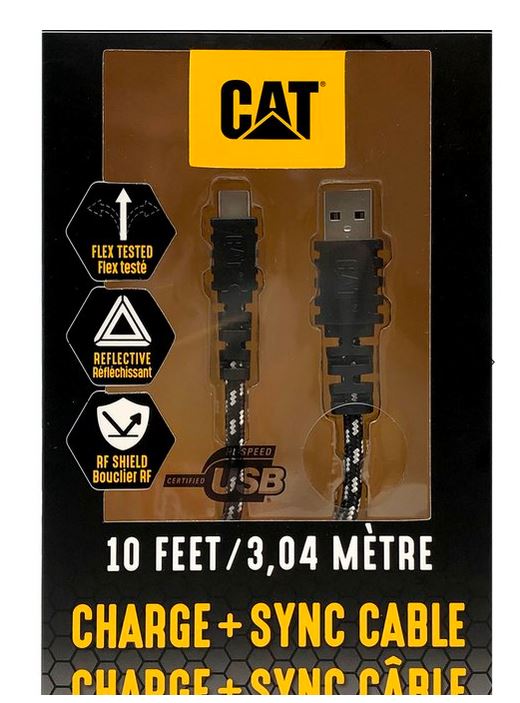 CAT CL-USB 10FT CHARGE/SYNC CABL