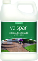 VALSPAR 82390 High-Gloss Sealer, Liquid, 1 gal Can