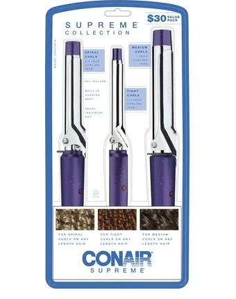 CONAIR CURLING IRON TRIPLE PK
