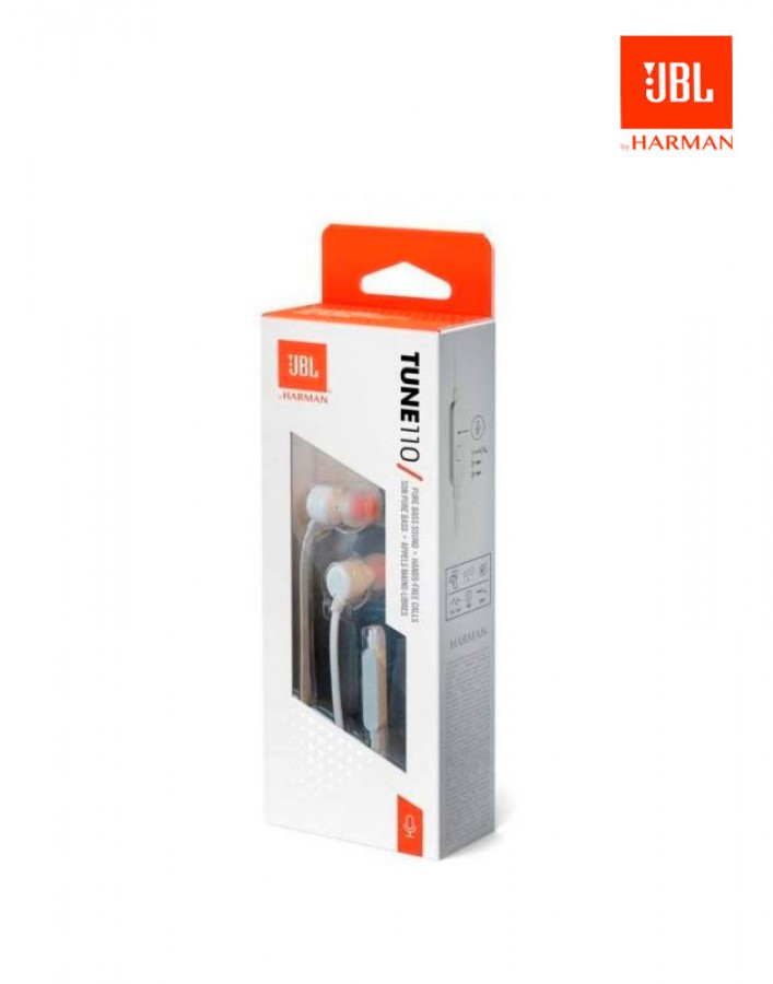 JBL TUNE 110 IN-EAR HEADPHONE WH