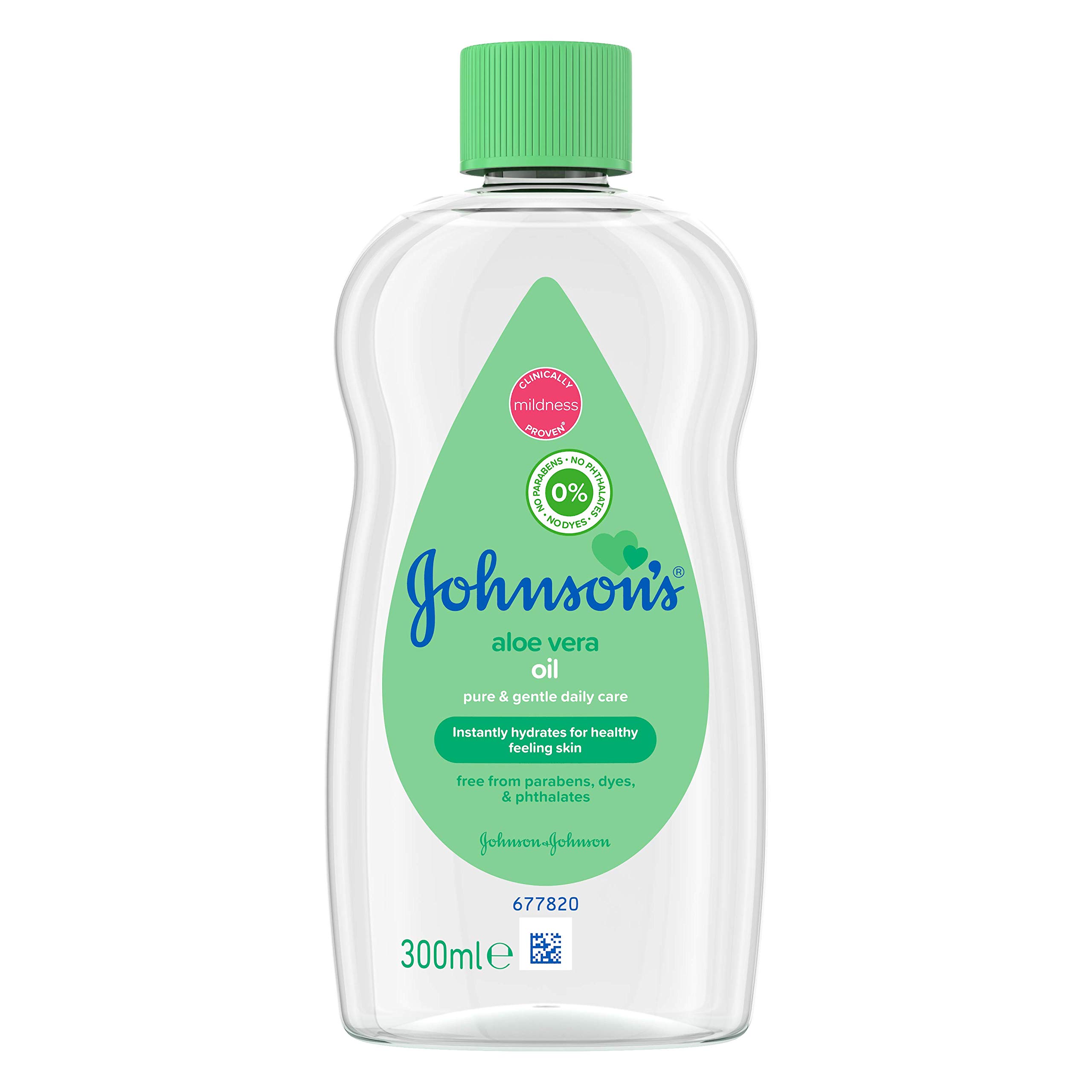 JOHNSON BABY OIL ALOE VERA 24Z
