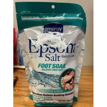 EPSOM SALT FOOT SOAK 16Z