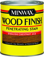 Minwax Wood Finish 70044 Wood Stain, English Chestnut, 1 qt Can