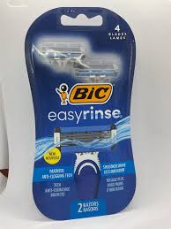 BIC EASY RINSE MEN 4BL RAZOR 2CT