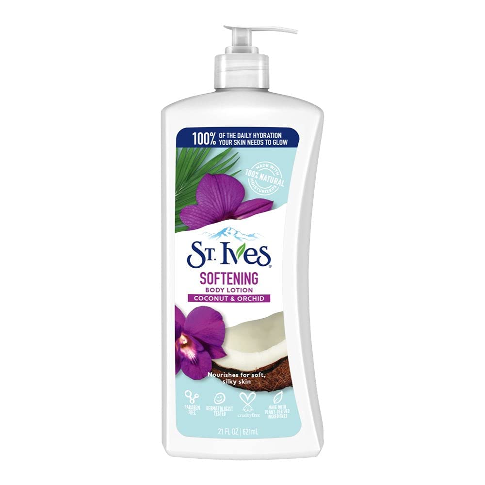 ST IVES LOTION SOFTEN COCONUT 21
