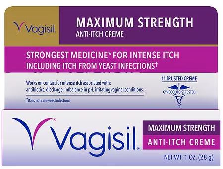 VAGISIL CREME MAX-STRENGTH 1OZ