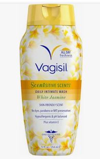 VAGISIL INTI WASH WHT JASMIN 12Z