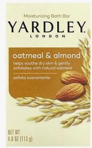 YARDLEY BAR SOAP OATM&ALMD 4.25Z