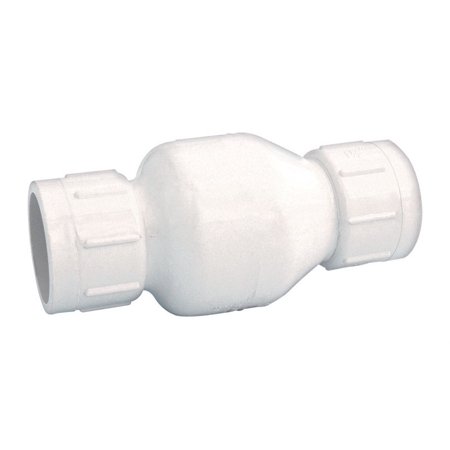 CHECK VALVE PVC 1-1/4" FEMALE
