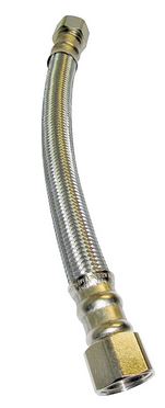 Plumb Pak PP888-3LF Water Heater Connector, 3/4 in FIP, Stainless Steel