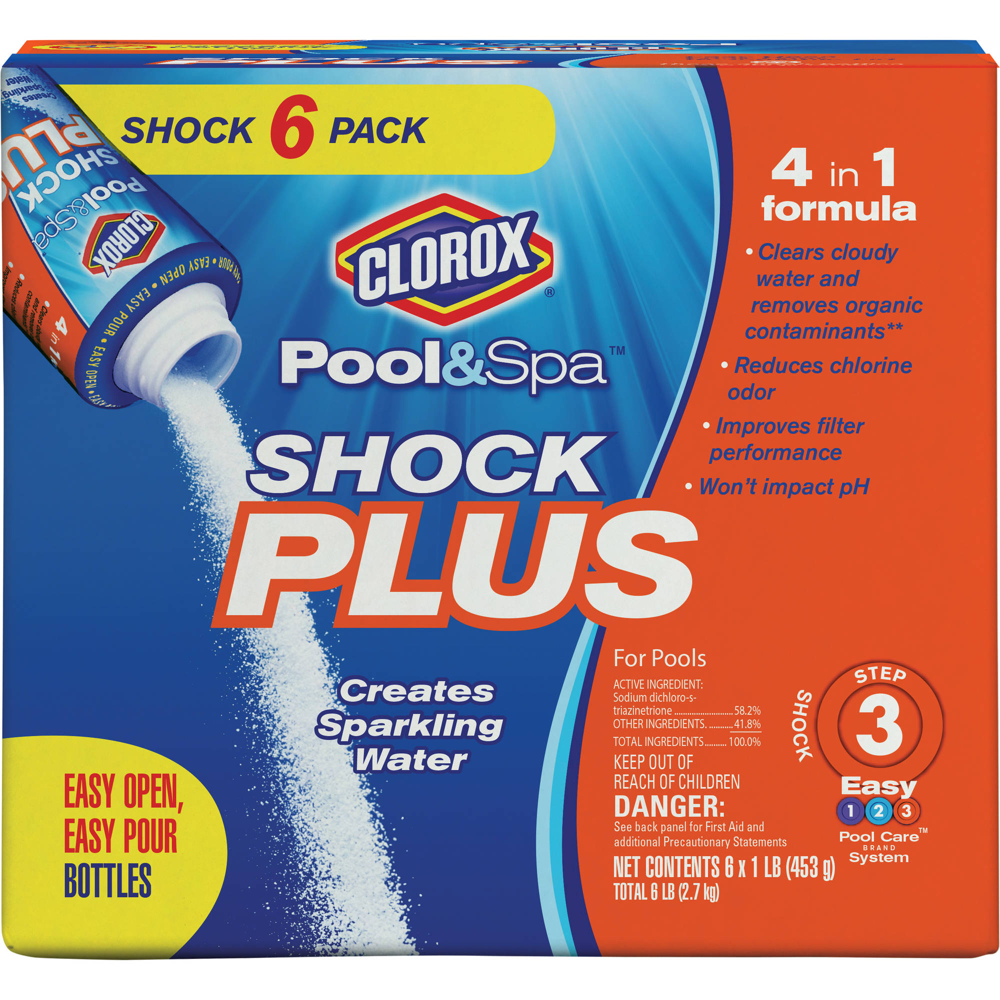SHOCK PLUS BOTTLE 6X1LB