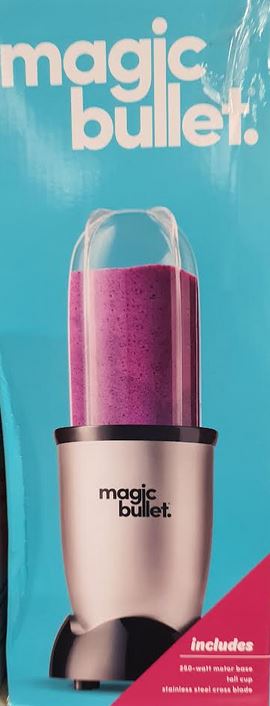 MAGIC BULLET BLENDER SILVER 3PC