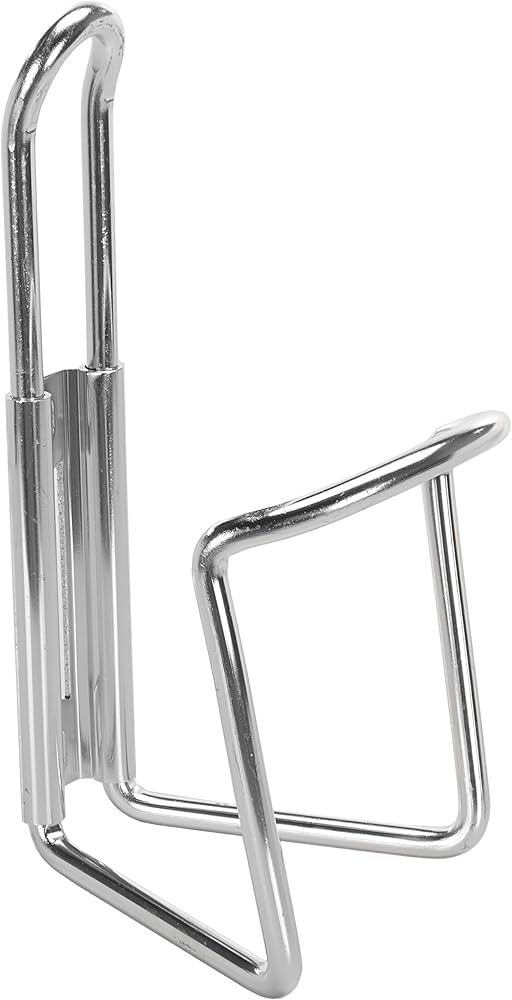 Kent Water Bottle Cage, Alloy, Silver