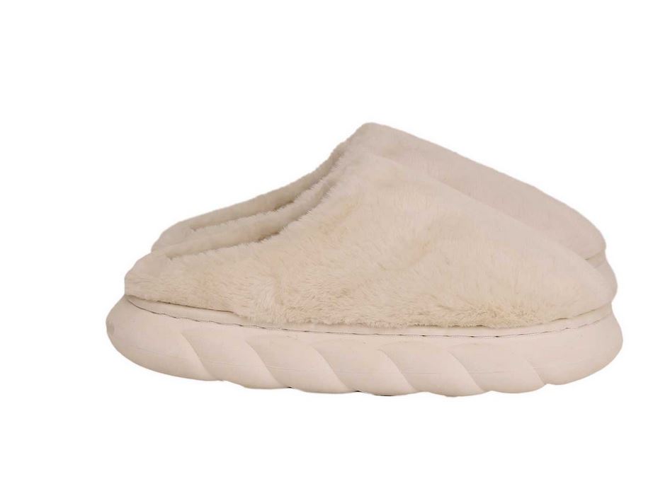 COZY WOMEN SLIPPER IVORY- S