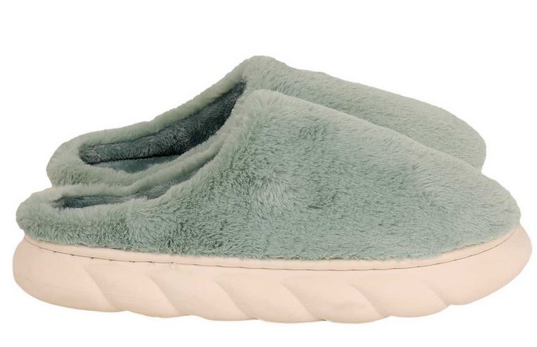 COZY WOMEN SLIPPER AQUA- M