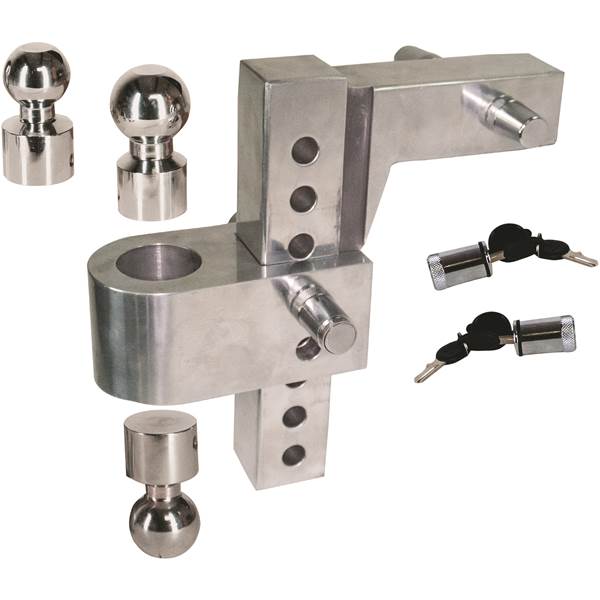 6"DROP 3-BALLS ALUMINUM