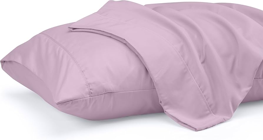 2PK LAVENDER PILLOW CASES KING