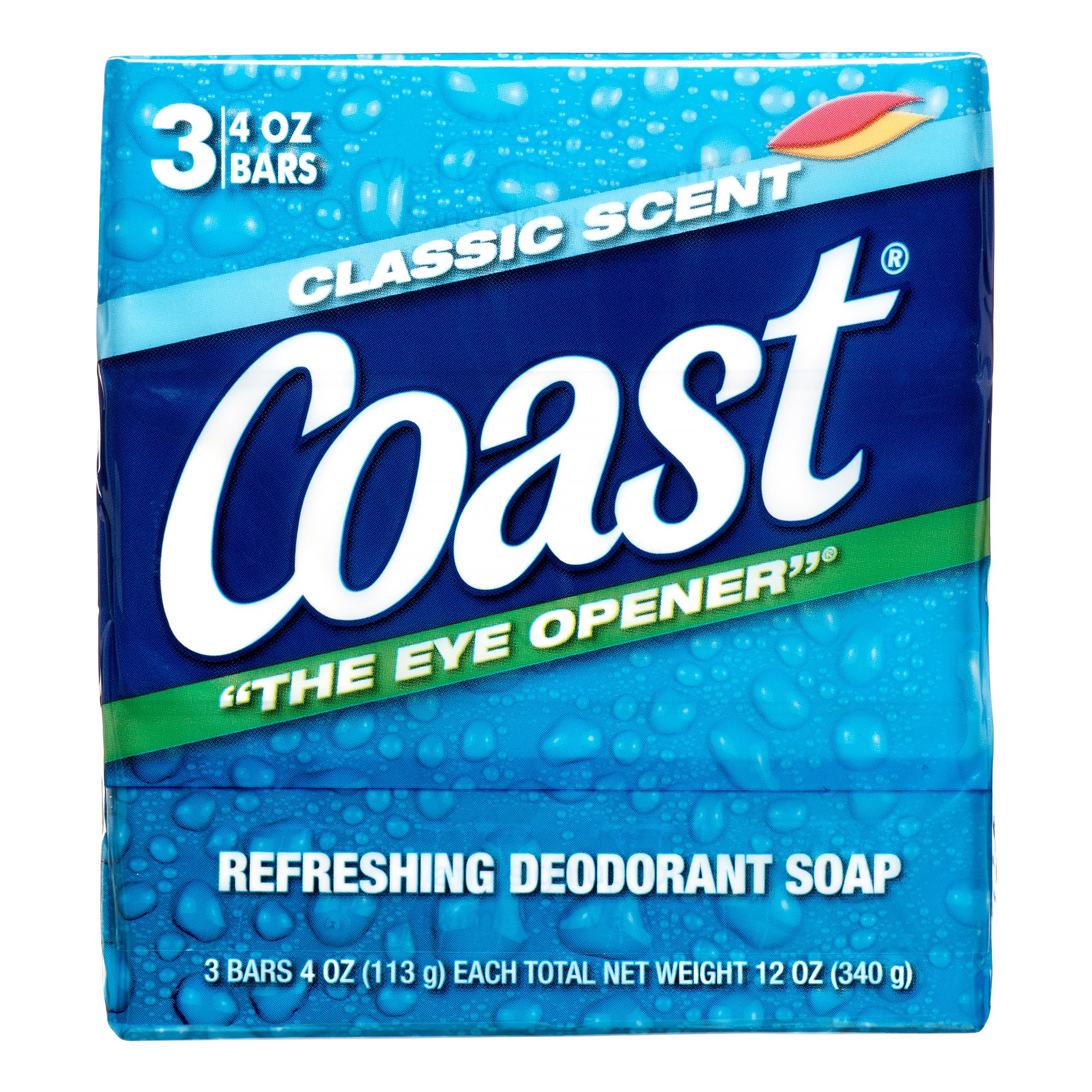 COAST BATH SOAP CLASSIC 3PK 4Z