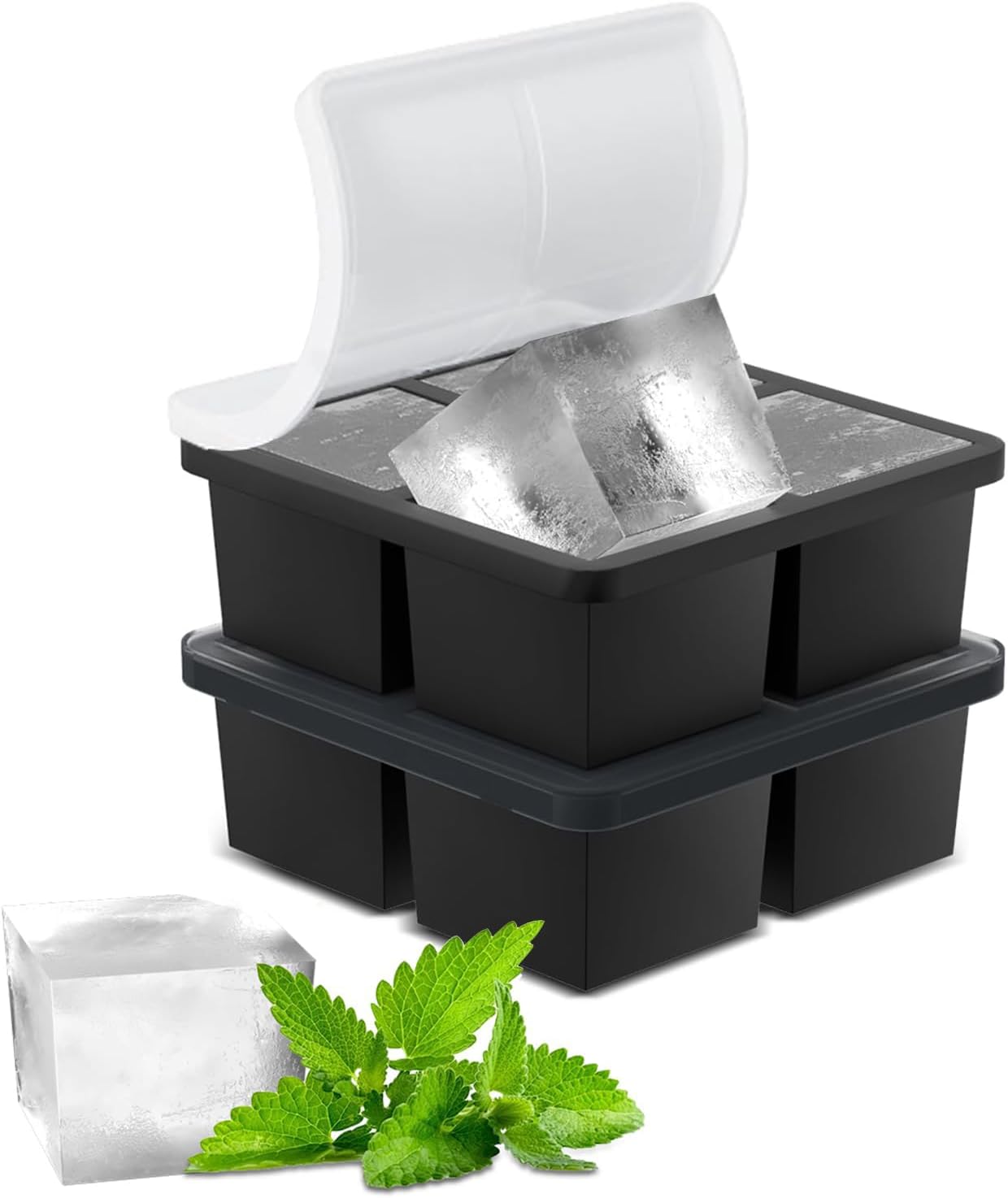 ICE CUBES TRAY FOR 4 CUBES