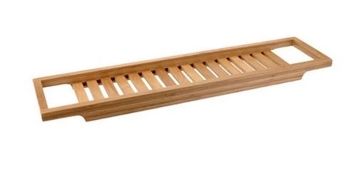 BATH RACK BAMBOO 64X15CM